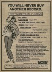 Roir Records ad for exclusive cassette releases
